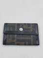 Authentic Fendi Zucca Brown Key Holder image number 1
