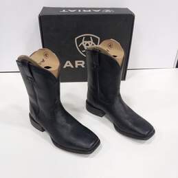 Men's Black Ariat Boots Size 10 W/ Box