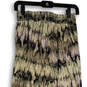 NWT Womens Multicolor Animal Print Drawstring Cropped Pants Size Medium image number 4