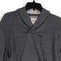 NWT Womens Gray Heather Shawl Collar Long Sleeve Pullover Sweater Size XL image number 3