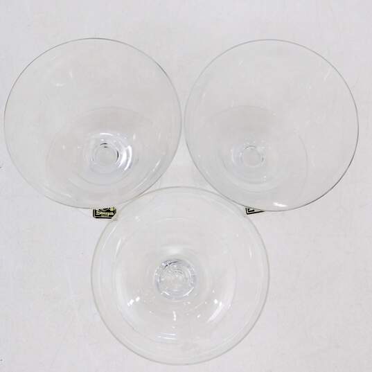 VTG Stonegate Germany Set of 3 Wooddale Clear Water Goblet Glasses image number 2