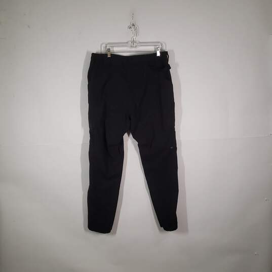 Mens Regular Fit Pockets Flat Front Straight Leg Cargo Pants Size 40X32 image number 2