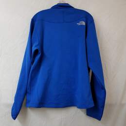 North Face Men's Blue Half Zip Pullover Sweater Size Large alternative image