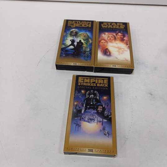 Vintage Star Wars Trilogy Special Edition VHS Set image number 2