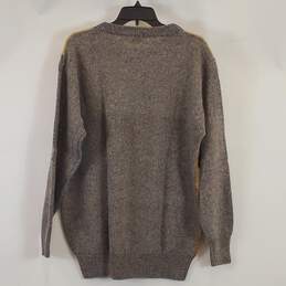 Trussardi Men Brown Plaid Sweater XL NWT alternative image