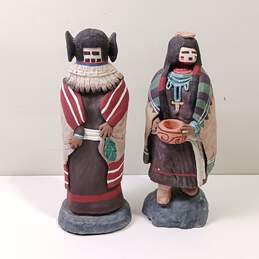Pair of Handmade Native American Dolls