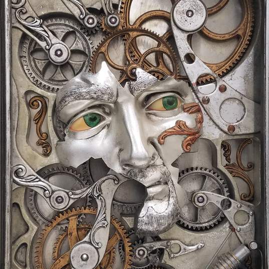 Dale Mathis  -David Mechanica-  Large Mechanized Wall  Sculpture image number 5