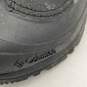 Columbia Boys Bugaboot BY5955-010 Black Waterproof Snow Winter Boots Size 7 image number 5