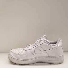 Nike Air Force 1 White Youth Shoes Size 7Y alternative image
