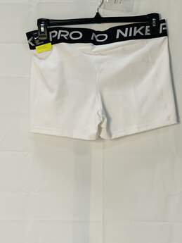 Women's White Nike Athletic Shorts Size: XL alternative image