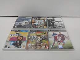 Bundle of 6 Assorted PlayStation 3 Video Games alternative image