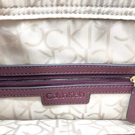 Calvin Klein - Authenticated Handbag - Leather Beige For Woman, Very Good condition