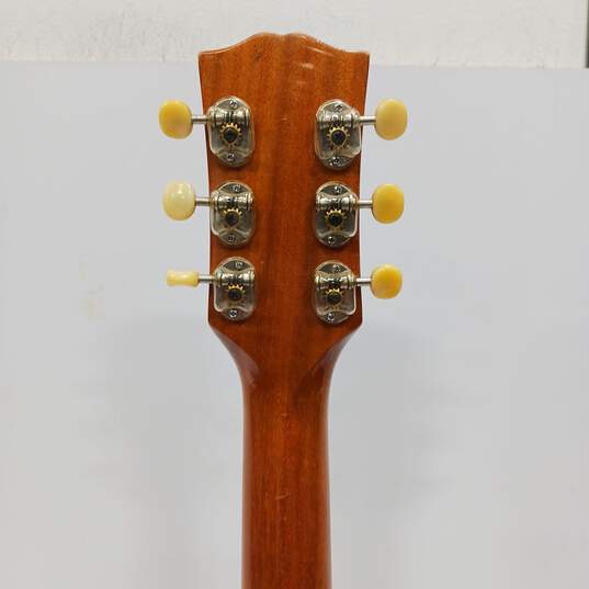 Prestige Wooden 6 String Acoustic Guitar w/Black Hard Case image number 6