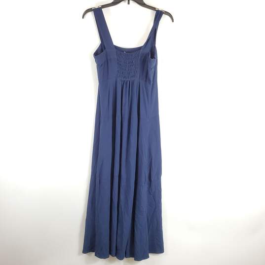 Vince Camuto Women Navy Blue Sleeveless Dress S image number 2