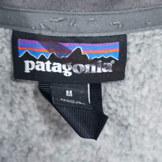 Patagonia Men's Gray Better Sweater 1/4 Zip Size M image number 5