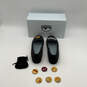 NIB Womens CF667 Black Low Top Block Heel Slip-On Loafer Shoes Size 41 EUR image number 1