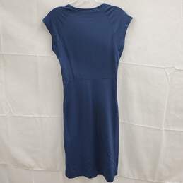 Patagonia Blue Nylon Blend Twist Front Sleeveless Dress Women's Size S alternative image