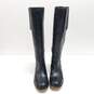 Lucky Brand Andria Equestrian Double Buckle Boots Black 8 image number 5