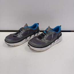 Hoka One One Men's Gray Conquest Running Shoes Size 10.5