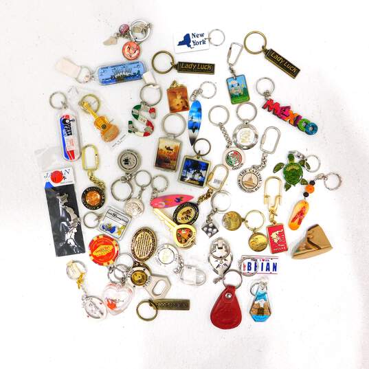 Assorted Miscellaneous Travel Souvenir Keychains Lot image number 1