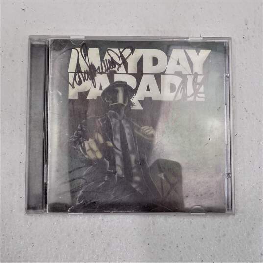 Mayday Parade Band Signed Autographed CD Booklet image number 2