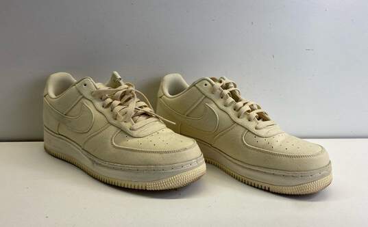 Nike Air Force 1 Low NYC Procell Wildcard Beige Sneakers CJ0691-100 Size 10.5 image number 3