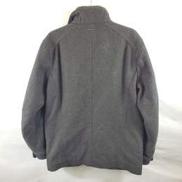 Michael Kors Men Charcoal Wool Coat M alternative image
