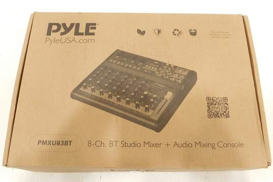 Pyle Brand PMXU83BT Model 8-Channel Bluetooth Studio Mixer and Audio Mixing Console w/ Accessories image number 3