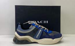 Coach Citysole Runner Charcoal True Navy Casual Sneakers Men's Size 10