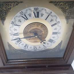 Bulova University of Virginia Clock-SOLD AS IS, FOR PARTS OR REPAIR alternative image