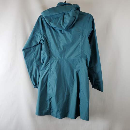 Patagonia Women's Blue Raincoat SZ XS image number 2