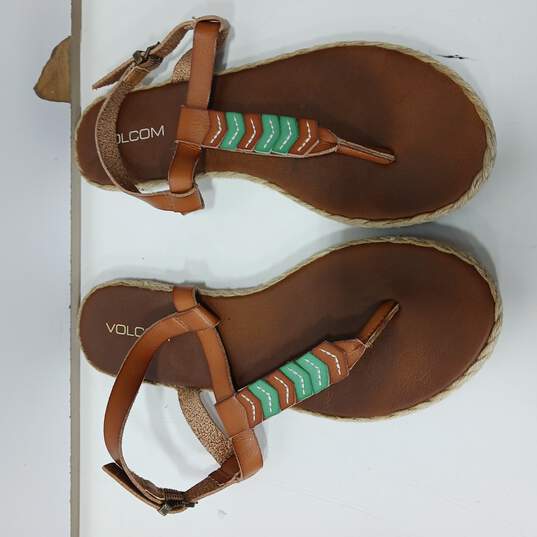 Volcom Women's Brown Sandals (Size not found) image number 2