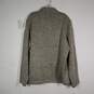 NWT Mens Fleece Mock Neck Long Sleeve Quarter Zip Sweater Size Large image number 2