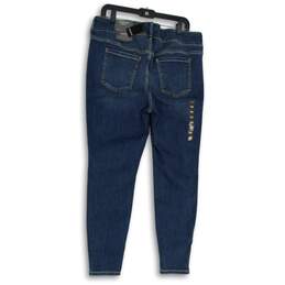 NWT Torrid Womens Blue Denim Dark Wash Super Soft Button Fly Jegging Jeans 16S alternative image