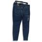 NWT Torrid Womens Blue Denim Dark Wash Super Soft Button Fly Jegging Jeans 16S image number 2