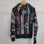 Champion reverse weave aztec print hoodie men's small image number 3