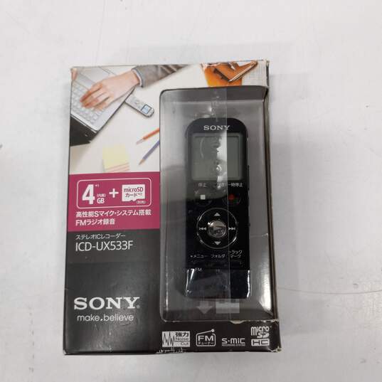 Sony Make Believe ICD-UX533F Japanese Voice Recorder image number 5