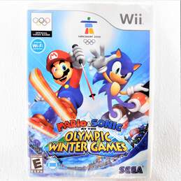 Mario & Sonic At The Olympic Winter Games Nintendo Wii Video Game SEALED/NIB