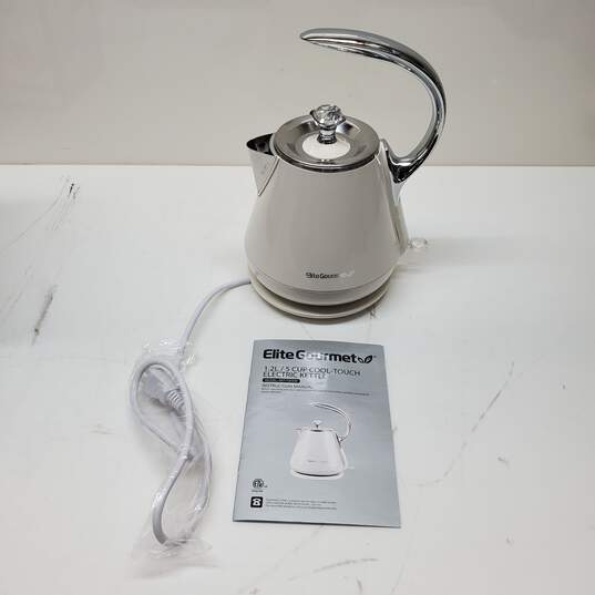 Elite Gourmet Cool-Touch Electric Kettle 1.2L IOB image number 2