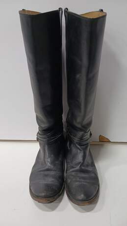 Women's Leather Frye Black Boots Size 11