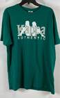 Kappa Unisex Green Graphic T-Shirt- XL NWT image number 1