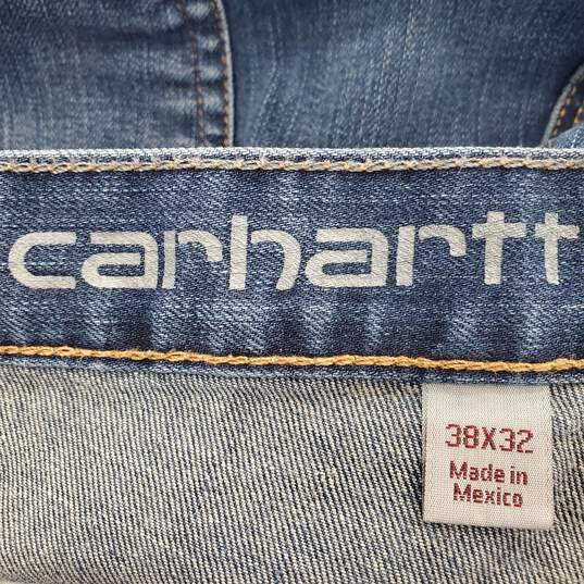 Carhartt Men Denim Jeans Sz 38X32 image number 3