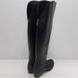 INC International Concepts Beverley Leather Boots Black 9.5 image number 4