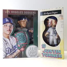Los Angeles Dodgers Julio Urias and Justin Turner SGA Bobblehead Collection Bundle