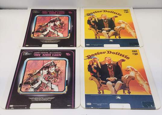 CED Movie Discs Lot of 7 image number 2