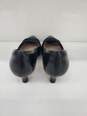 Clarks Women's Linvale Vena Black Twist Detail Heels Size-9.5 used image number 4
