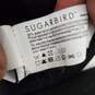 Sugarbird WM's Black Long Sleeve Cotton Blend Dress Shirt Size ONE SIZE image number 3