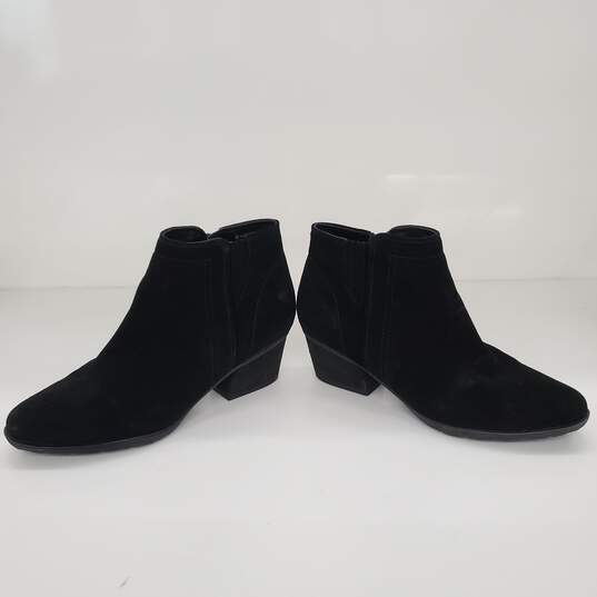 Blondo Valli Suede Waterproof Ankle Boots Booties Black Womens  Size 8.5M image number 4