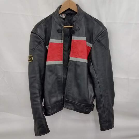 SX Appeal Leather Motorcycle Jacket Size Medium image number 1