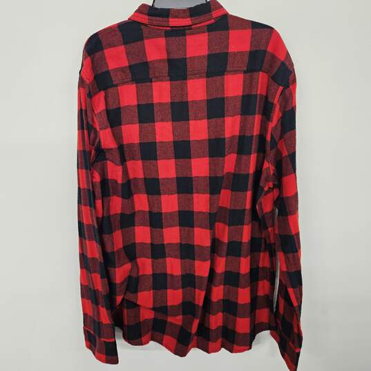 Sonoma Red Plaid Button-Up image number 2